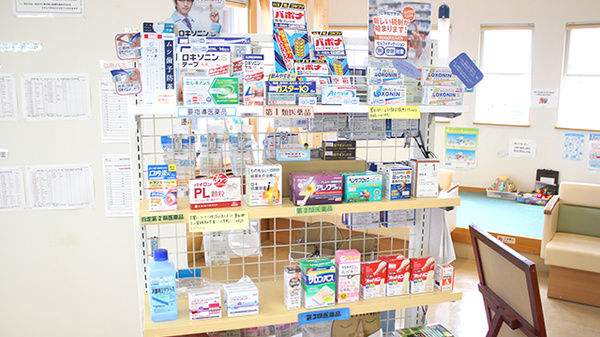 すずらん調剤薬局石江店の一般医薬品