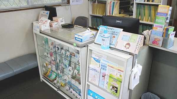 浪岡調剤薬局の受付/カウンター