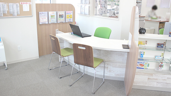 サン調剤薬局 合浦公園前店の受付/カウンター