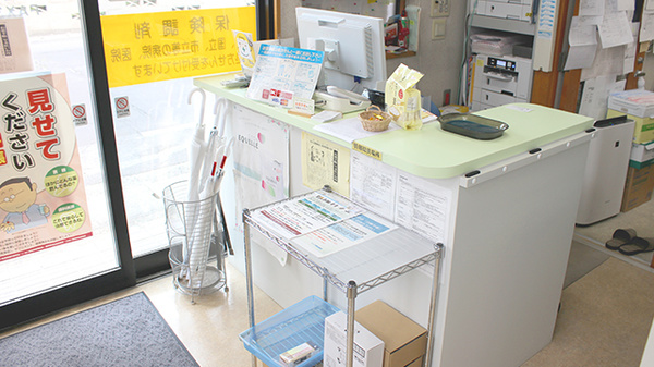 マエダ調剤薬局の受付/カウンター