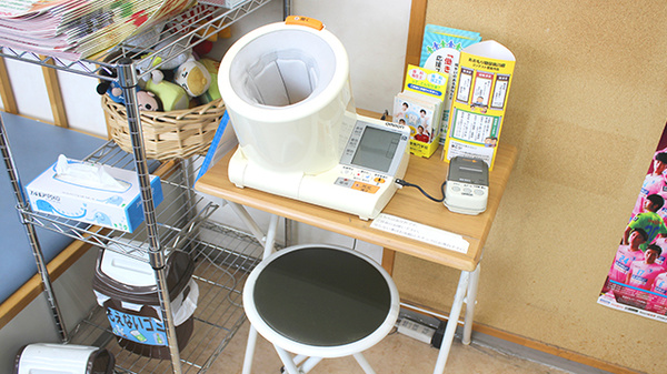 マエダ調剤薬局城西店の血圧計
