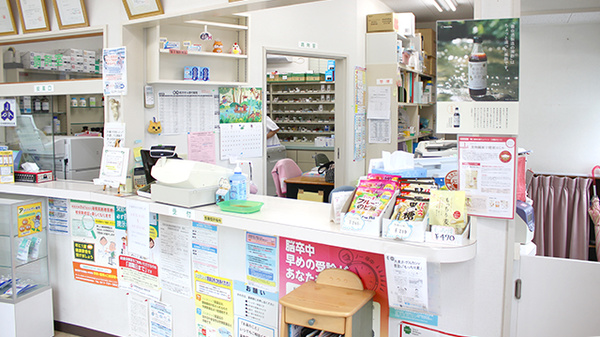マエダ調剤薬局浜の町店の受付/カウンター