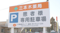 三本木薬局の看板