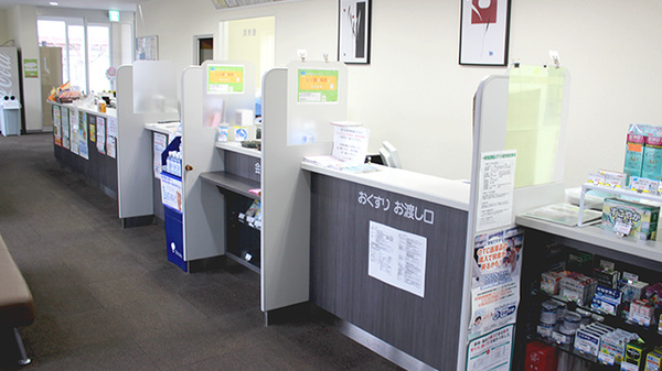 川内調剤薬局の受付/カウンター