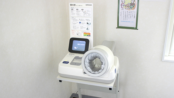 川内調剤薬局の血圧計