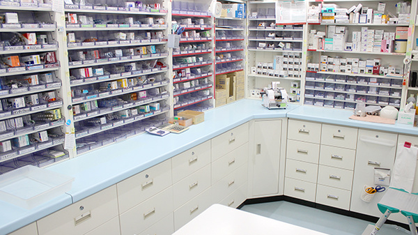 マエダ調剤薬局大鰐店の調剤室