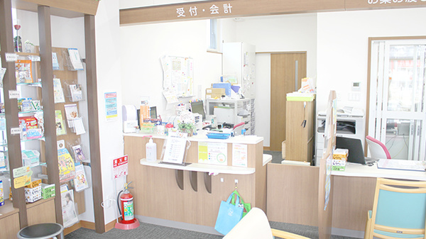 サンケア南部薬局の受付/カウンター
