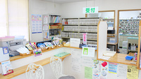 かつら薬局の受付/カウンター