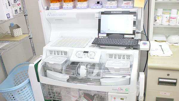 アロエ薬局の調剤器具