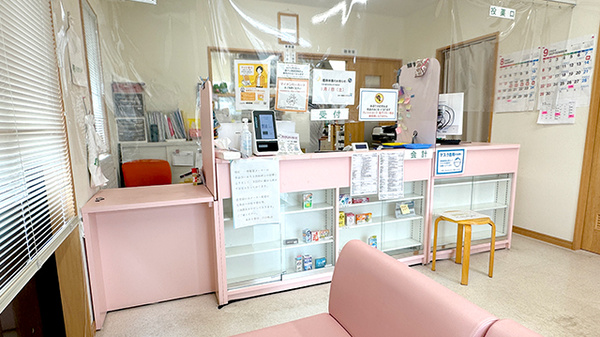 あかり薬局川口町店の受付/カウンター