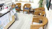 けやき薬局白石店の待合スペース
