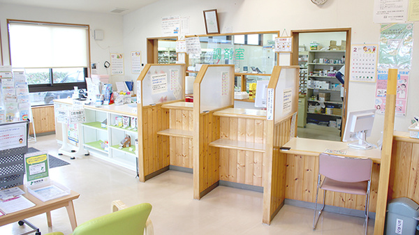つばさ薬局船岡店の受付/カウンター