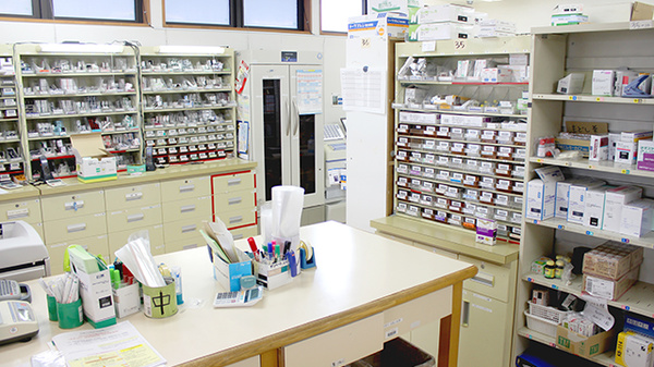 つばさ薬局船岡店の調剤室