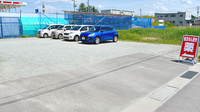 ひまわり薬局の駐車場