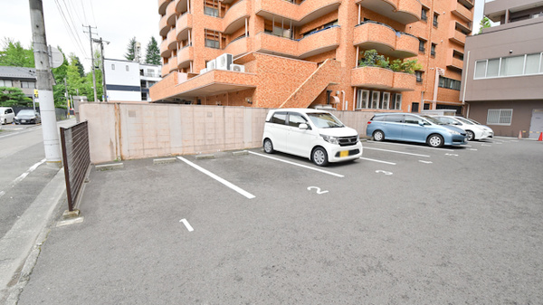 マリーン調剤薬局　木町通店の駐車場