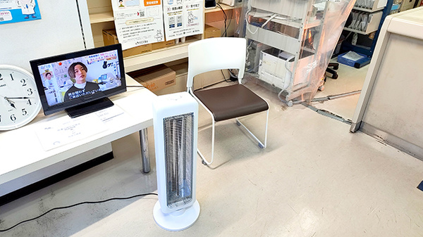 チーム薬局仙台在宅ラボの待合スペース
