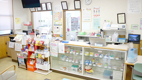 つばさ薬局若林店の受付/カウンター