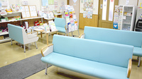 つばさ薬局若林店の待合スペース