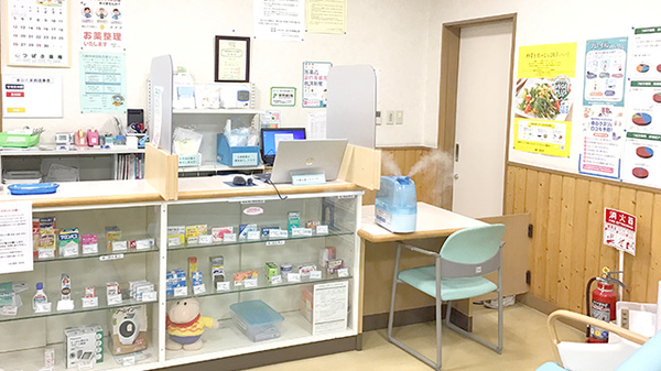 つばさ薬局若林店の受付/カウンター