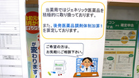 ハーベスト薬局のジェネリック対応