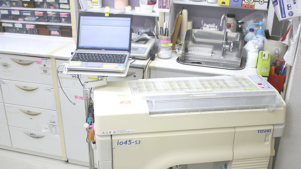 にしたが調剤薬局の調剤器具