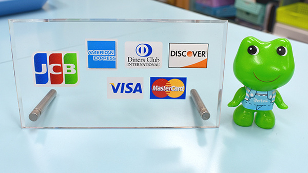 マリーン調剤薬局　南光台店のクレジットカード対応