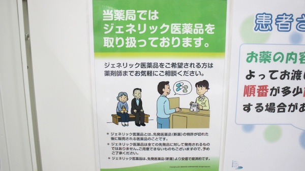 ホテヤ薬局本店のジェネリック対応