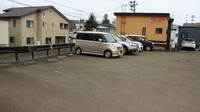 ホテヤ調剤薬局の駐車場