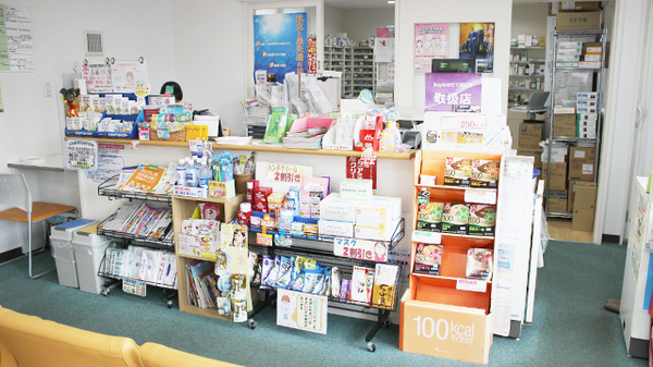 ホテヤ薬局東台店の受付/カウンター
