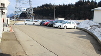 ひない調剤薬局の駐車場