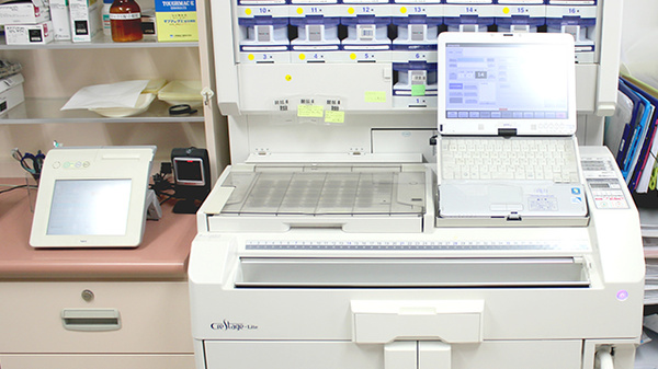 ホープ薬局嶋店の調剤器具