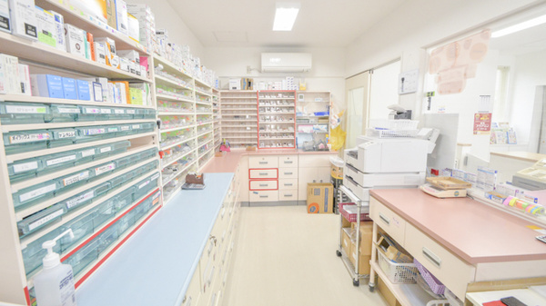 蔵王サン薬局の調剤室