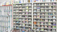 けやき薬局上山店の薬棚