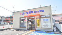 宝山堂薬局おうぎ町店の外観