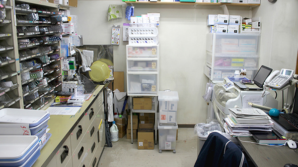 あいあい薬局城北店の調剤室
