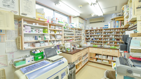 郡山調剤薬局中町店の調剤室