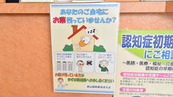 郡山調剤薬局虎丸店の残薬回収サービス