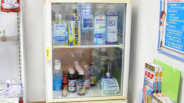たまち薬局の飲食物