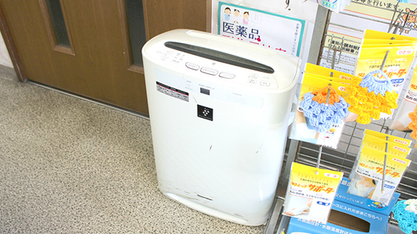 たけうち調剤薬局駅前店の感染予防対策