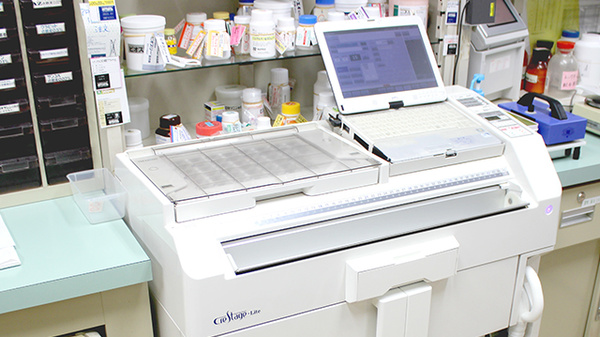 自由ヶ丘調剤薬局の調剤器具