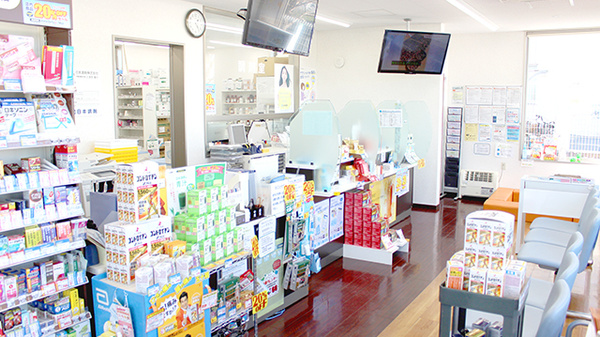 日本調剤　古河西薬局の受付/カウンター
