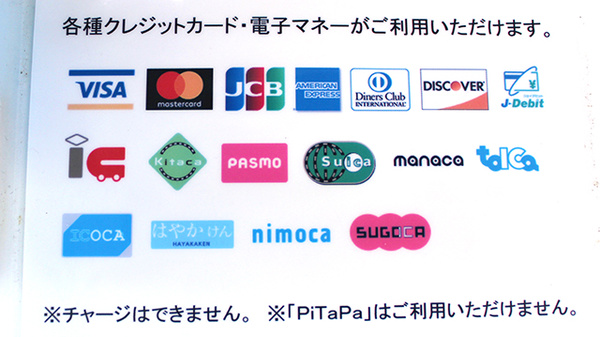 日本調剤　古河西薬局のクレカ/電子マネー対応