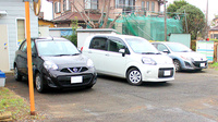 エース薬局の駐車場