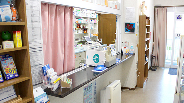 スバル薬局の受付/カウンター