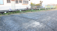 ミルキー薬局の駐車場