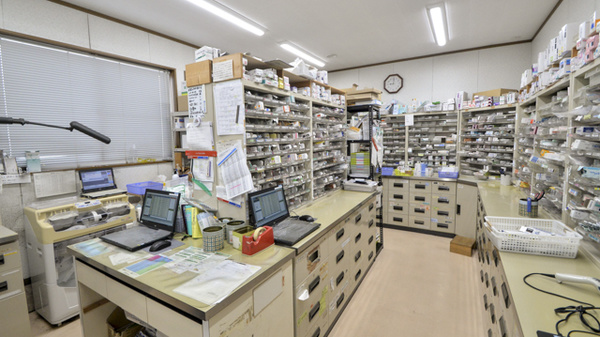 大成堂薬局中根店の調剤室