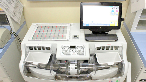 スカイ薬局新守谷店の調剤器具