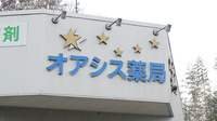 オアシス薬局の看板
