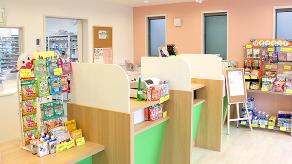 プラザ薬局雀宮店の受付/カウンター