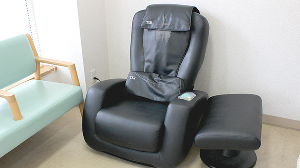 エンゼル薬局のマッサージチェア